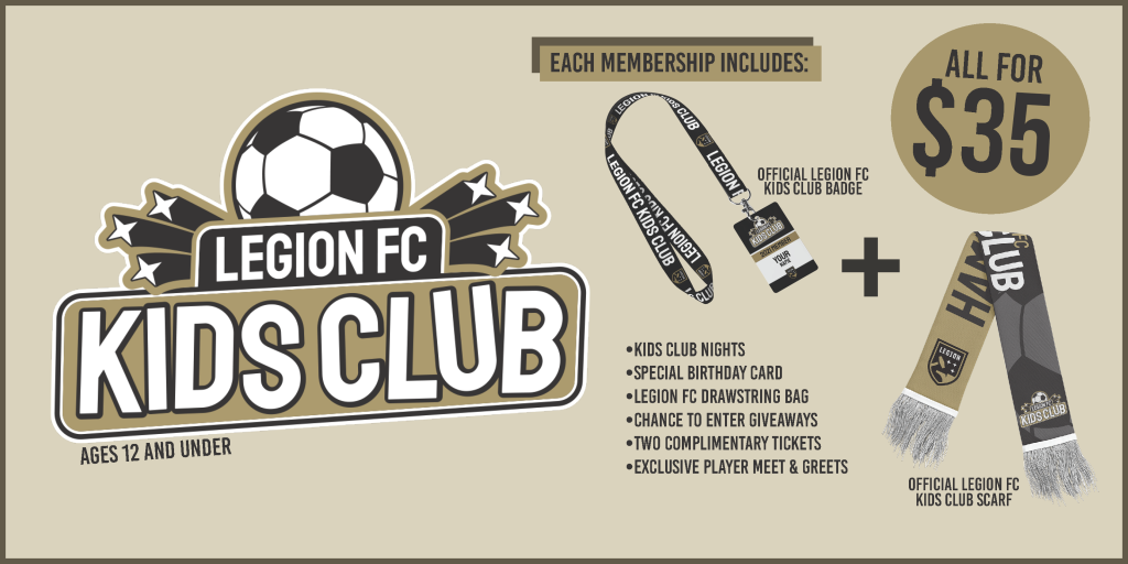 Welcome To The Legion Fc Kids Club Birmingham Legion Fc